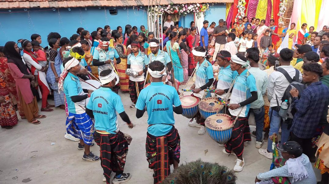⁣Jharkhandi ka Santal Wedding baja 🥁🥳📯|jharkhand ke hero 😏🧝