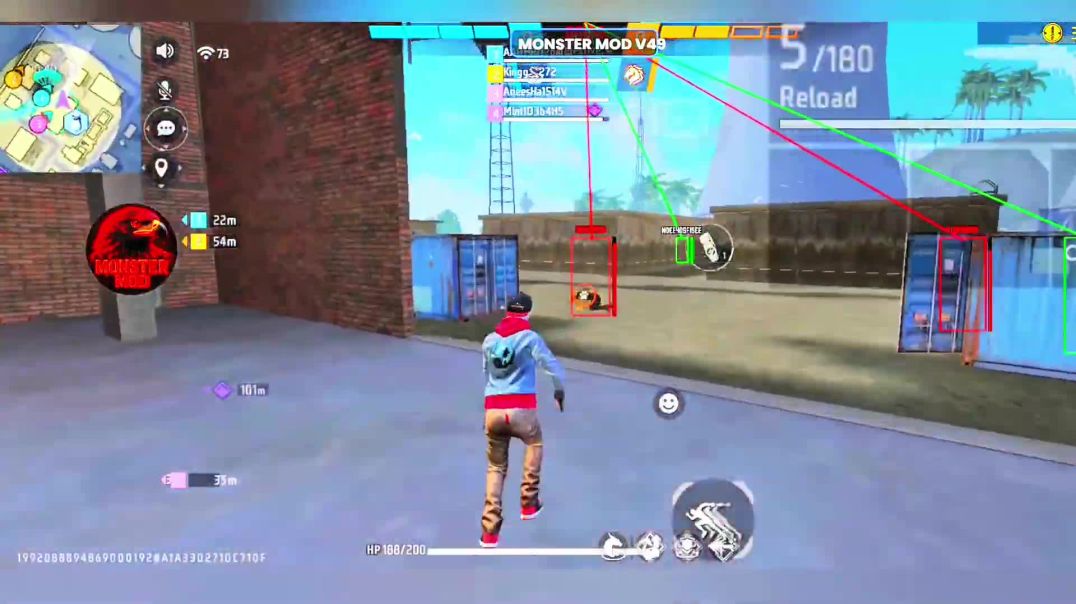 🔥_Free_Fire_Max_Panel_1vs4_Fight_😱___Solo_Clutch___Fast_Movement_💥