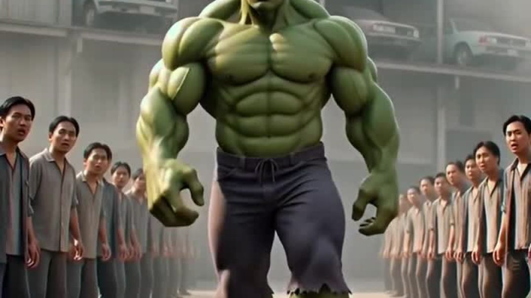 ⁣सबकी जान बचाई हल्क ने