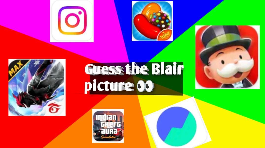⁣Guess the Blair picture 👀|| Fun Quiz 🤯