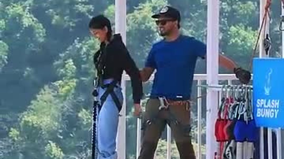 SPLASH_BUNGY_JUMPING_IN_RISHIKESH_109MT❤️❤️❤️❤️#