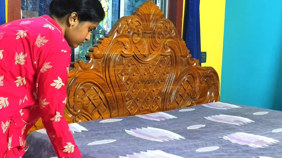 ⁣My daily routine,my room cleaning. সকালবেলা ঘুম থেকে উঠেই যে কাজ করতে হয়।