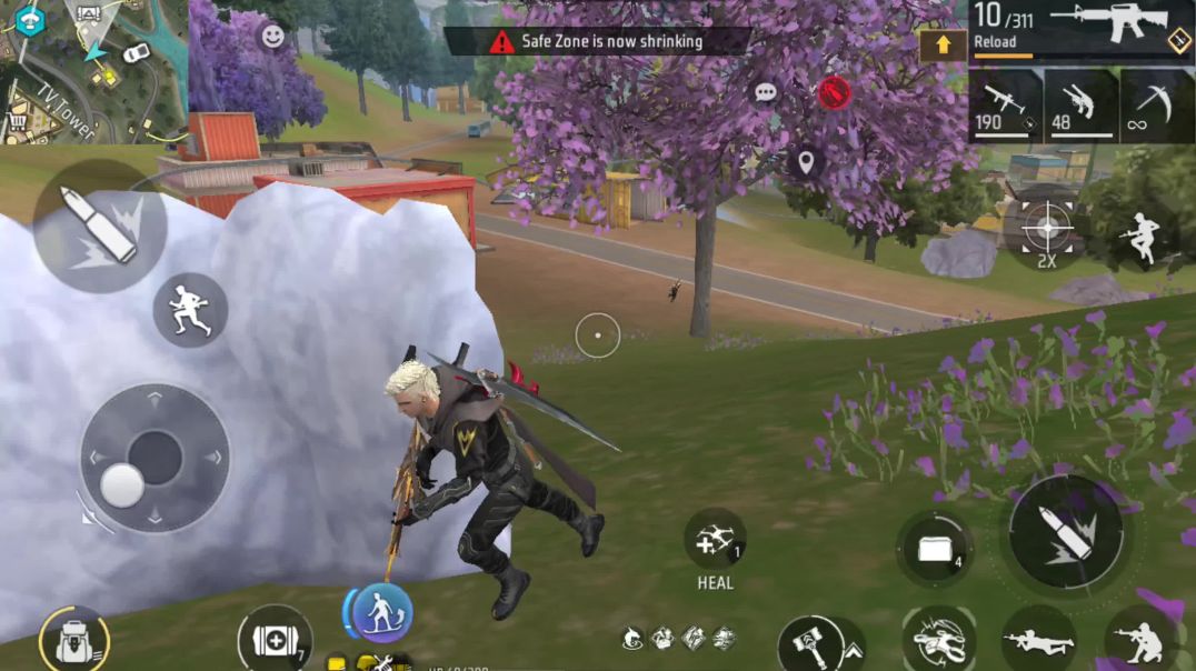 ⁣Free fire best game play