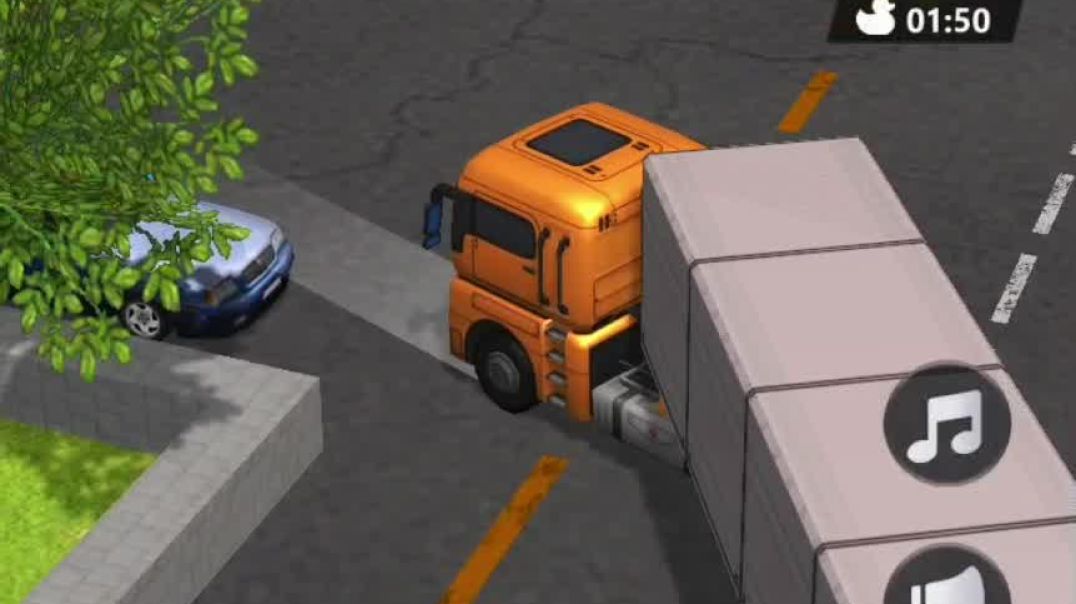 ⁣Truck Parking game level 7