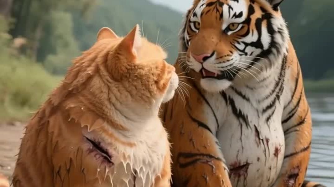 ⁣Funny cat video 😂😹