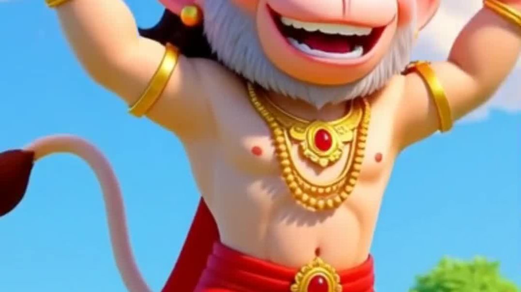 ⁣#Bal Hanuman ke adbhut Leela