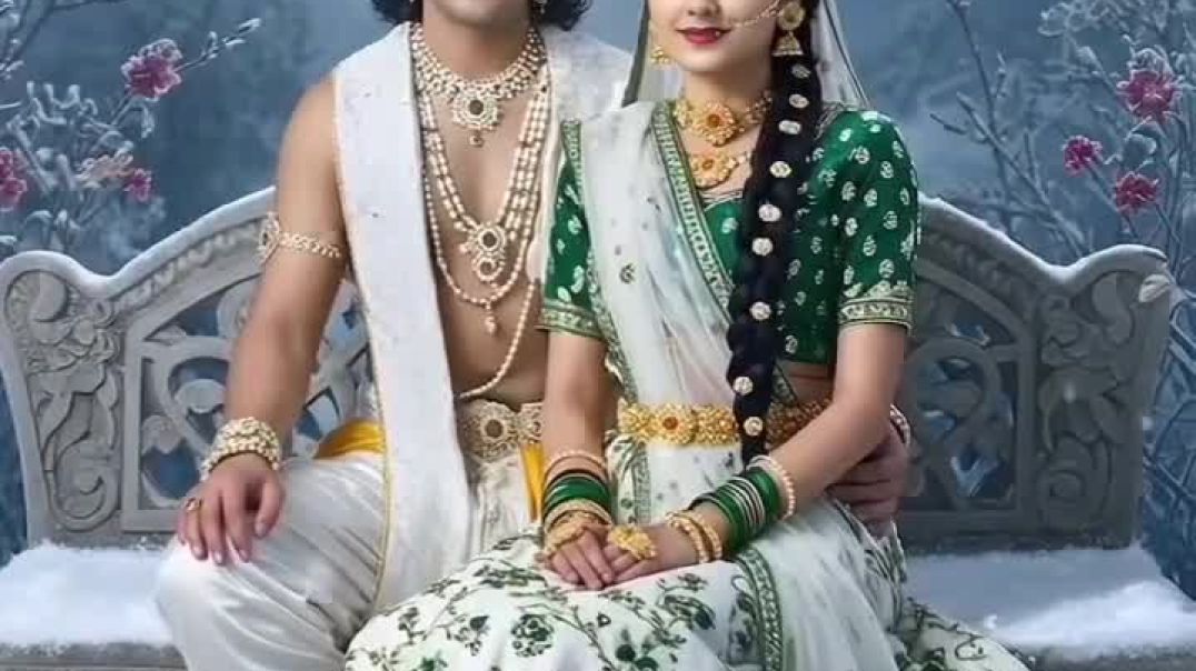 ⁣From KlickPin CF Rubén on Insta Radha krishna photo Krishna photos Cute couple dancing