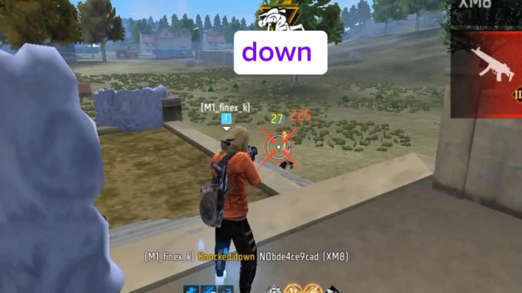 ⁣Solo  in BR 1v4 clutch kiya hai 🔥 #FreeFire