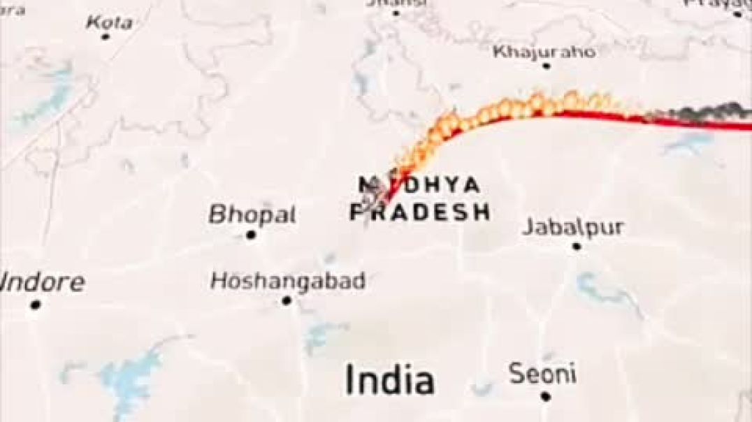 ⁣Aorange jeb ke duara kiya gya chetra per kabja