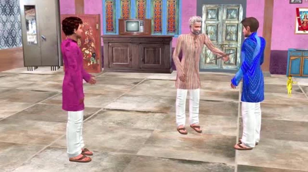 ⁣Water Tank House World's Cheapest House Indian Jugaad Hindi Kahani Hindi Moral Stories Comedy V