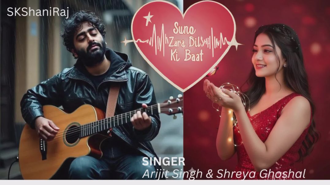 ⁣#Audio सुनो ज़रा दिल की बात | #Arijit Singh & #Shreya Ghoshal | Hindi song 2025 SKShaniRaj