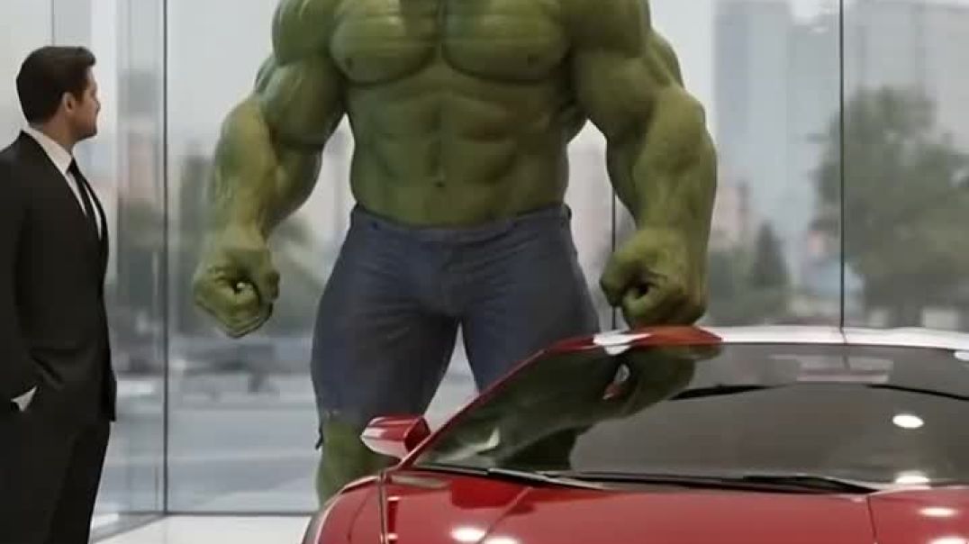 ⁣Hulk_ne_apne_daam_par_liya_lamborghini_dosto_se_liya_badla😱🤯_#ai​_#hulk​_#shorts​(720p)