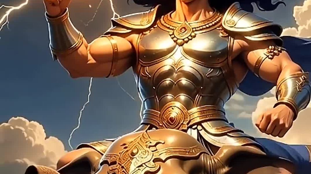 ⁣Indra_devta_angry_hojate_hai_tab🤔#hanumanji_#cartoon_#shortsfeed_#ai(1080p)