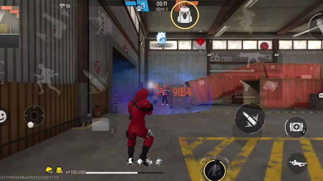 ⁣Free fire gaming video