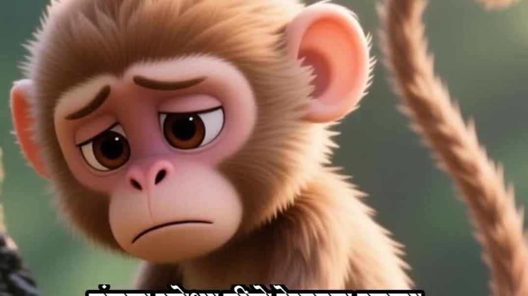 ⁣✨ दो बंदरों की दुख भरी कहानी !