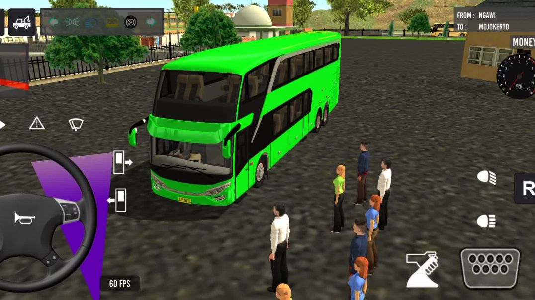 ⁣Best Bus simulator games for android Indonesian Coach bus Driving | Euro Bus simulator 2025 Android