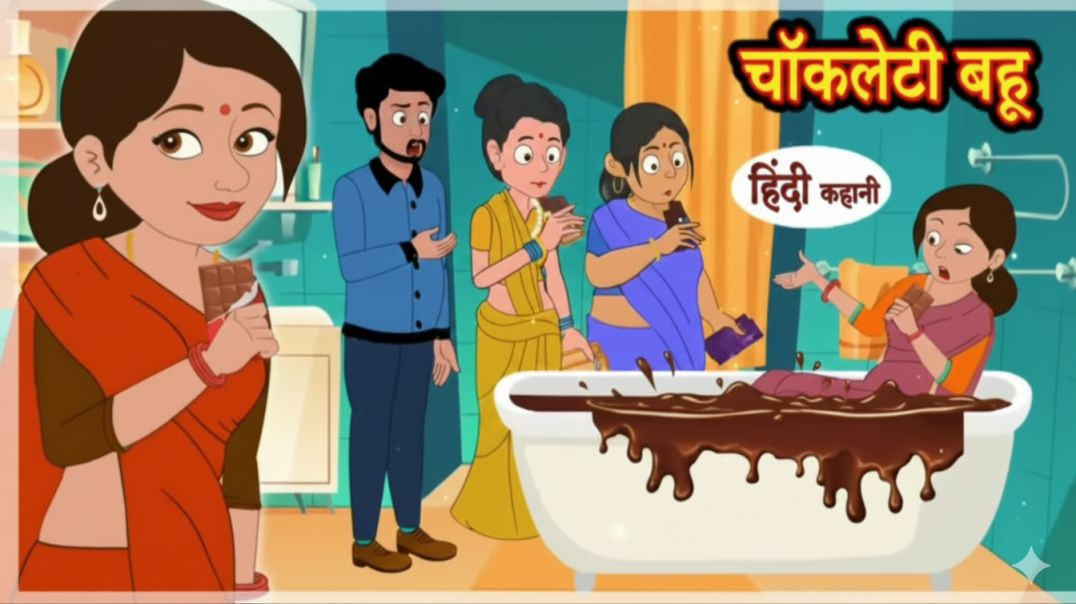 ⁣चॉकलेटी बहू  | Stories in Hindi | Kahani | Bedtime Stories |Fairy Tales |Moral Story‎