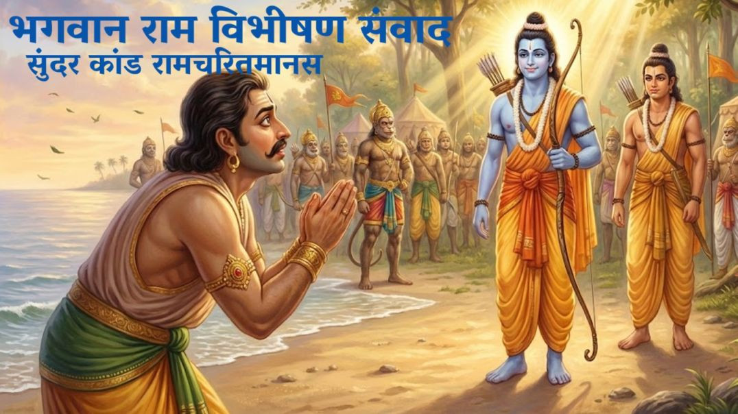 ⁣भगवान राम विभीषण संवाद | सुंदर कांड रामचरितमानस -1