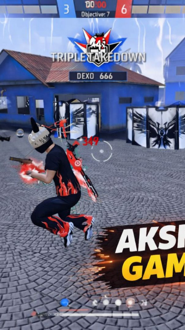 Free Fire Impossible 1 VS 3Clutch 🍷🗿