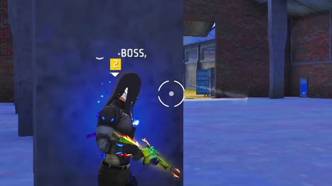 ⁣Cs rank click 1vs4 free fire video