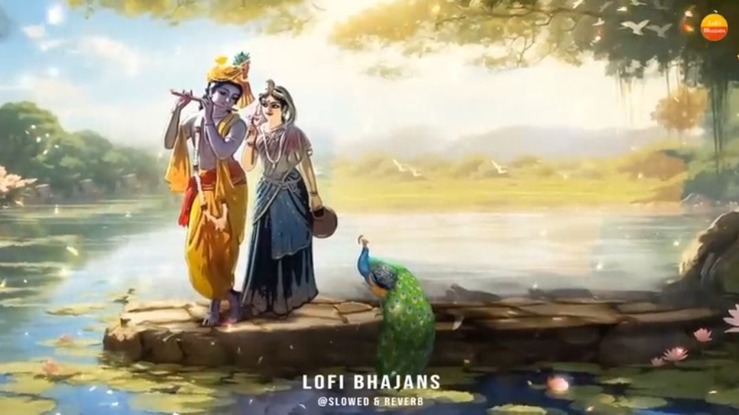 ⁣jai radha madhav jai kunj bihari bahut pyra lofi bhajan