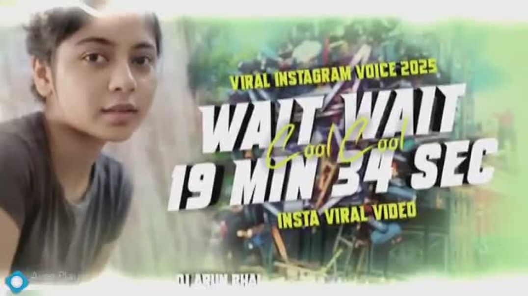 ⁣Wait Wait Cool Cool Insta Viral Trending Song 19 Min 34 Sec Edm Drop Remix Mix Dj Rohit Exclusive