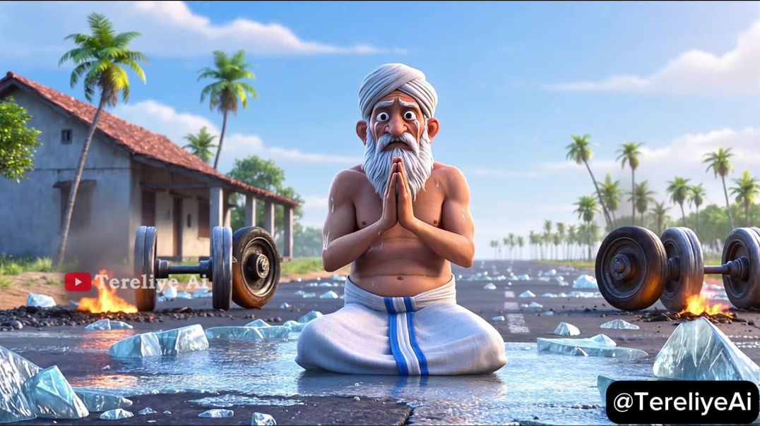 ⁣Kishan ka ice bus _ Ice Bus Uda Diya _kishan _ai(1080P_60FPS)