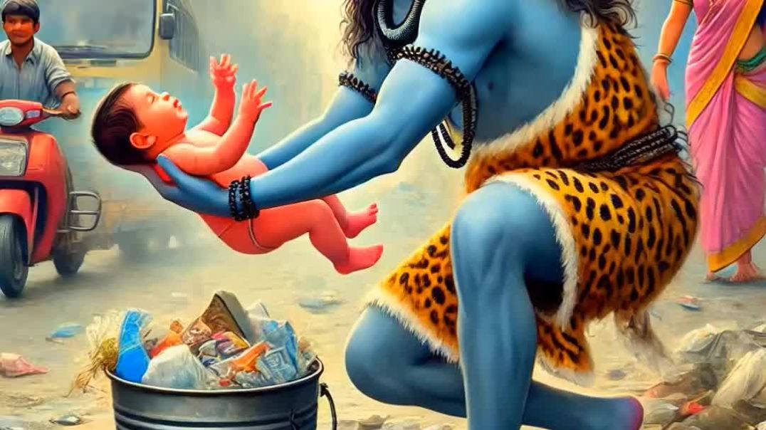 ⁣भगवान_शिव_एक_छोटे_से_बच्चे_के_साथ_हंसते_हुए_खेल_रहे_हैं_वीडियो_देखिए(1080p)