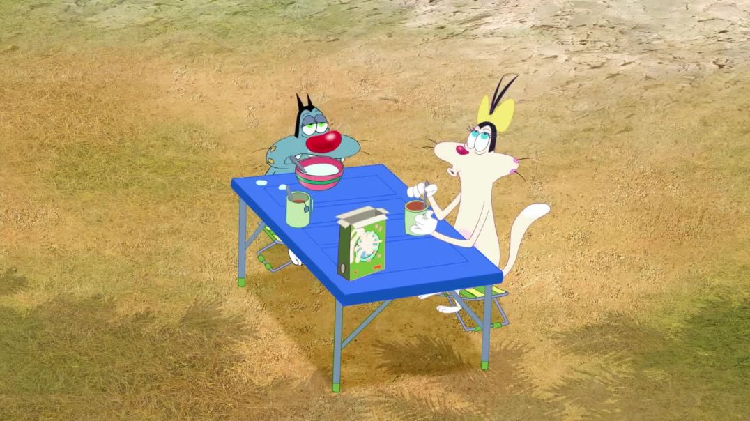 ⁣हिंदी Oggy and the Cockroaches ️ गर्मी के दिन Hindi Cartoons for Kids