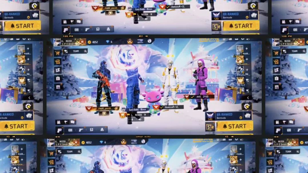 ⁣FREE FIRE IN BHAI CHARA ON TOP 😈💪