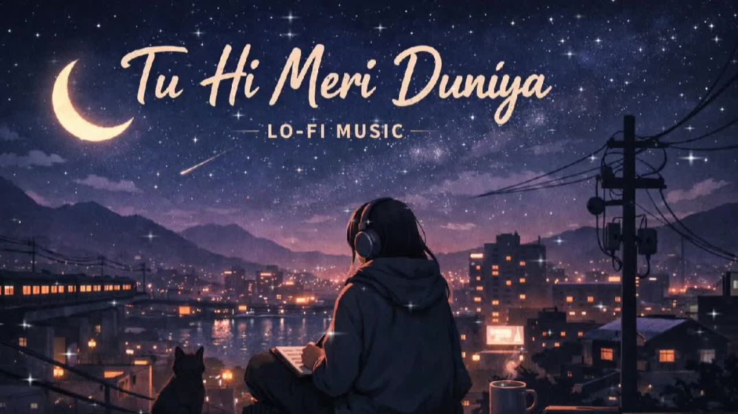 ⁣Tu Hi Meri Duniya 💙 | Lo-fi Music | Slowed & Reverb | Hindi Chill Vibes