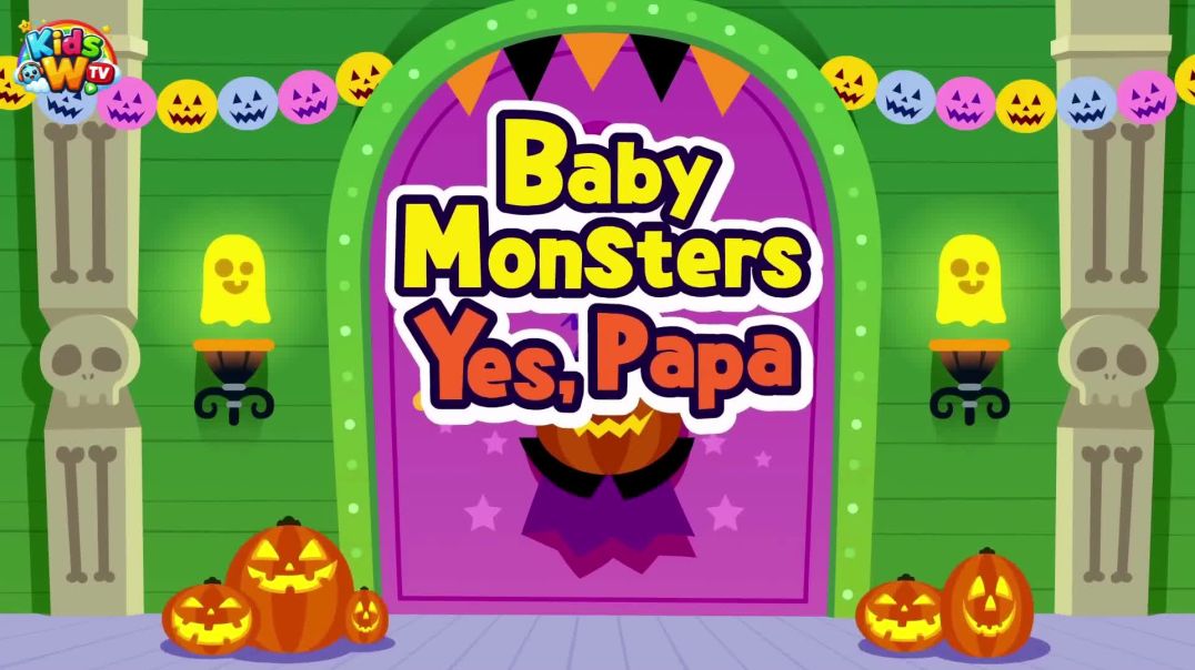 Baby_Monster_Yes_Papa_Kids_Halloween_Songs_Finger_Family