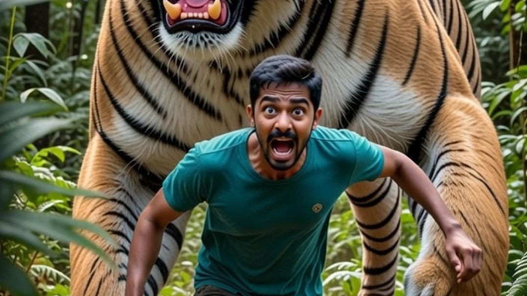 ⁣Jangal me fass Gaye the