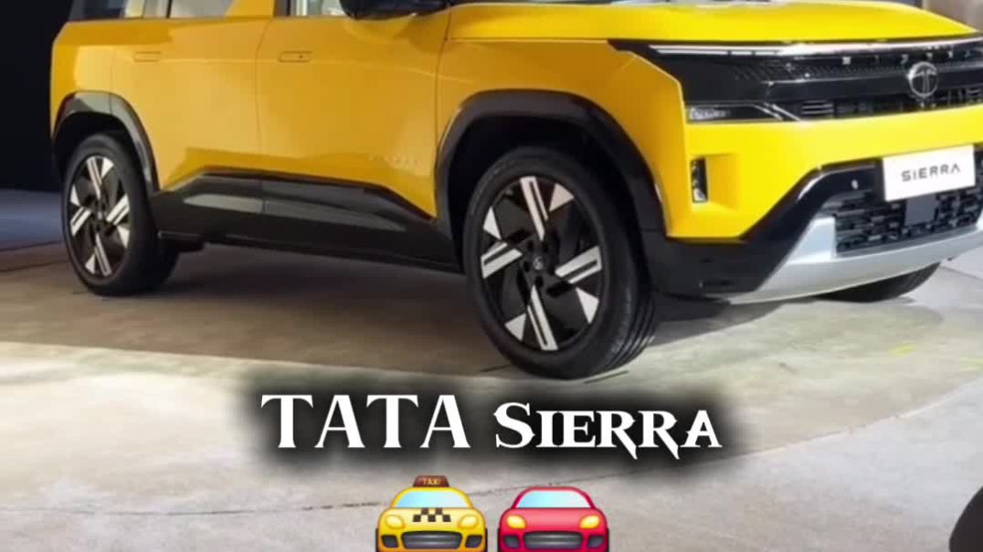 ⁣Tata launched new car -TATA SIERRA