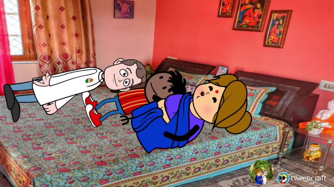 ⁣लाइट बंद कर दो 🤣 |lalkajiji cartoon |lalkajiji |cartoon