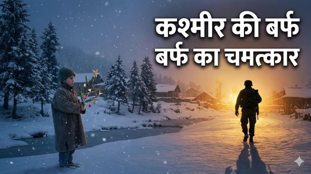 ⁣कश्मीर की बर्फ का चमत्कार | Christmas Miracle Story #ChristmasStory #Kashmir #Snowfall