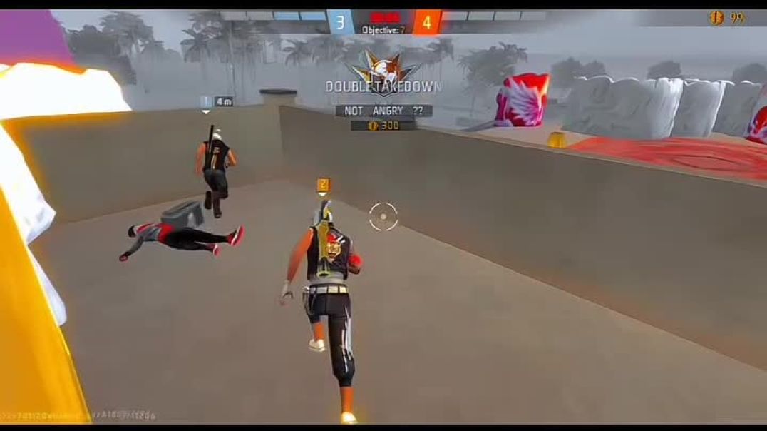 ⁣free fire 🔥🔥😎 one tap 😉😉😁😁