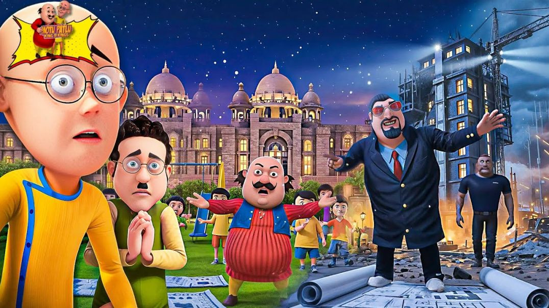 ⁣Motu Patlu Ka Rock Lifting Race Per Hungama | Unlimited Comedy | Motu Patlu |