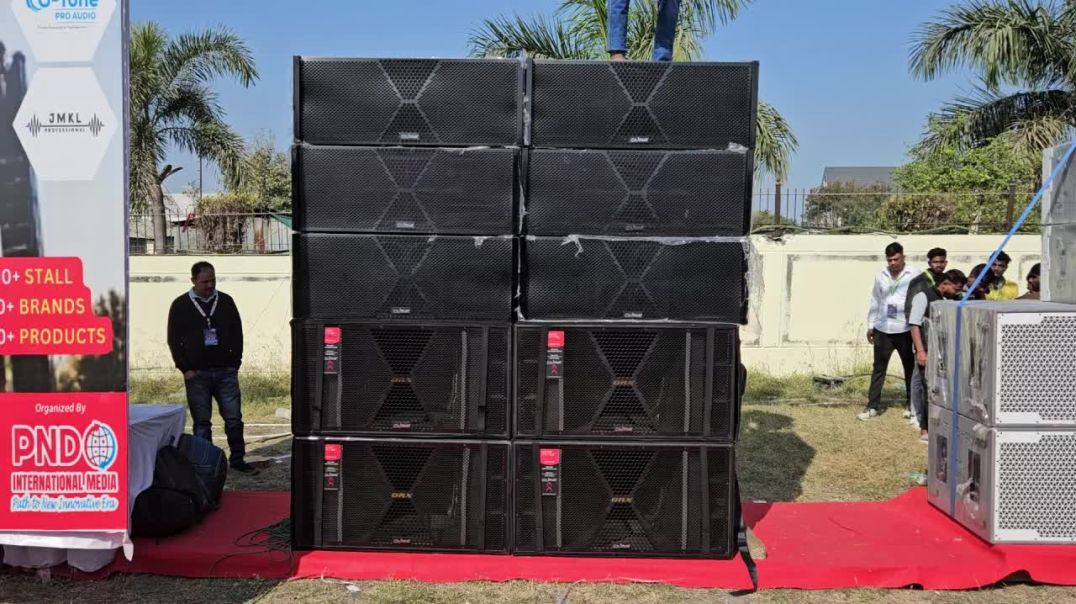 ⁣Dj expo indore 😱 aal dj sound system check