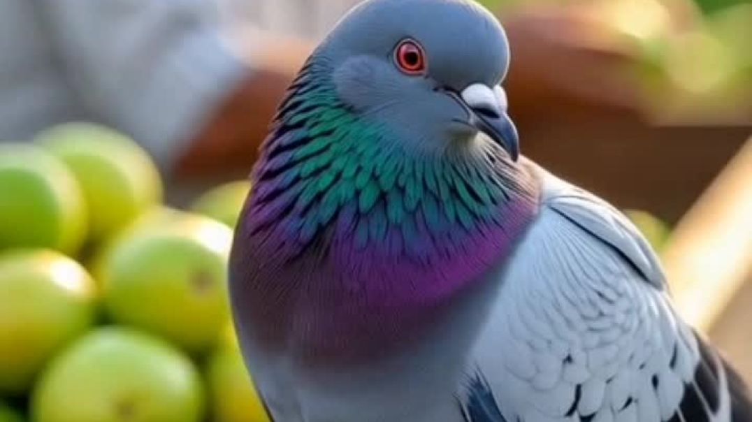 ⁣A beautiful story of a pegion #farmer