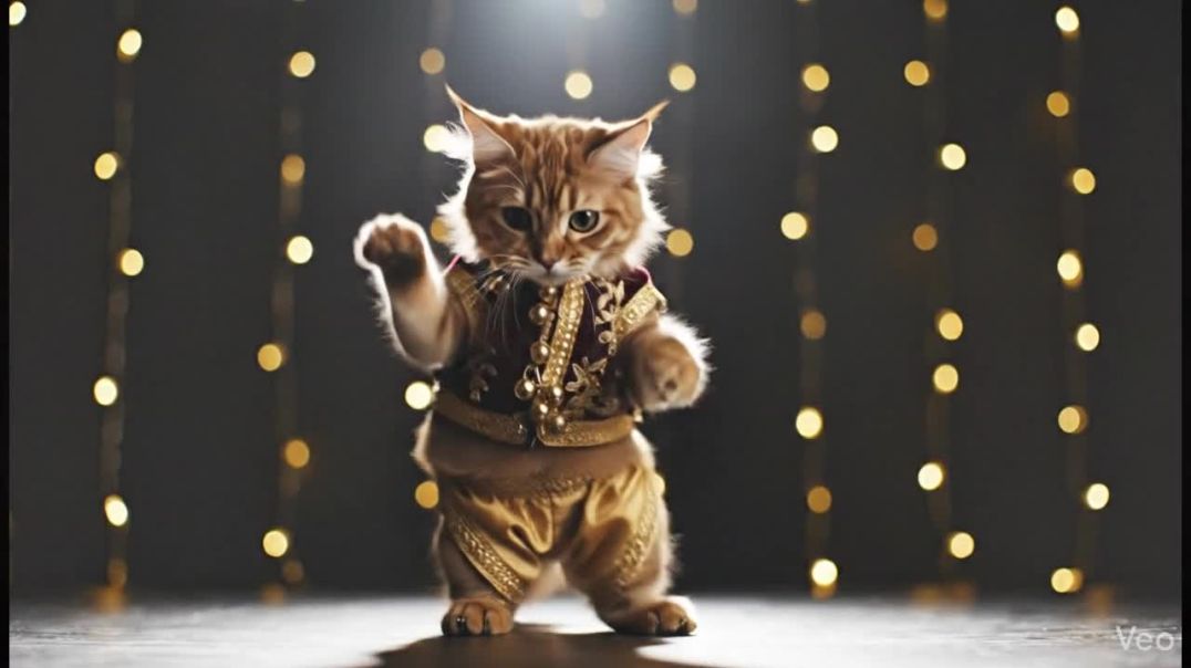 ⁣Cat Dance Video