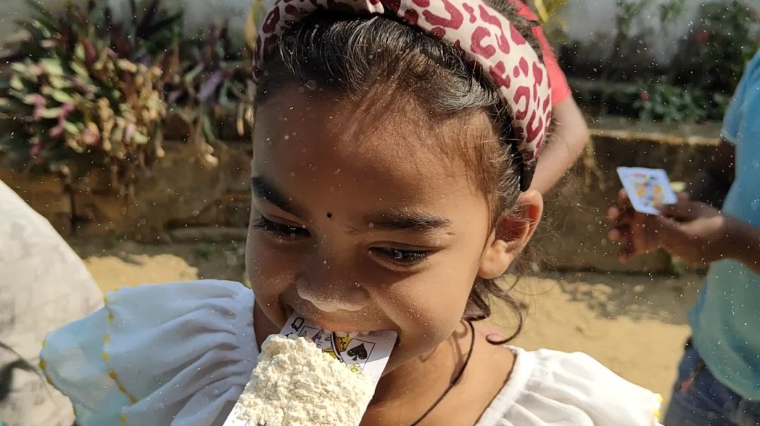 ⁣Atta powder challenge