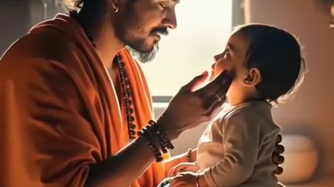 ⁣A monkey fed its milk to a human baby girl part 10_shorts _viral _shortsviral kumardev studio