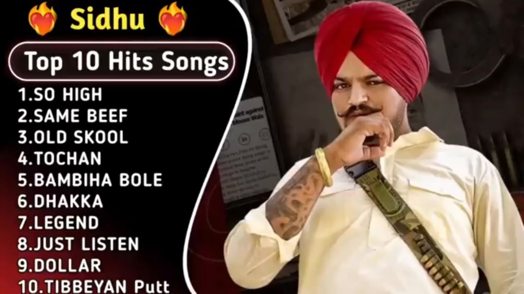 ⁣Sidhu Moose Wala all song