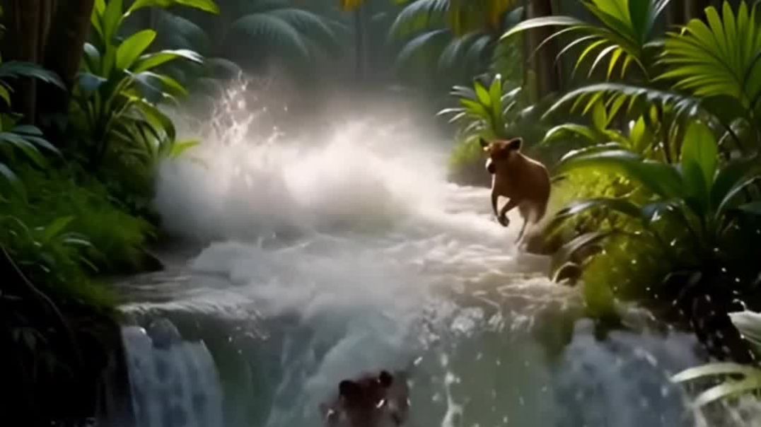 ⁣बहादुर शेर की कहानी | Hindi Kahaniya | Lion And Rabbit Hindi Stories for Kids