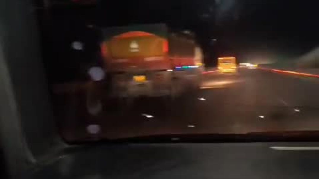 नाइट में डरावी को इंजॉय करते हुए/🚗🚗