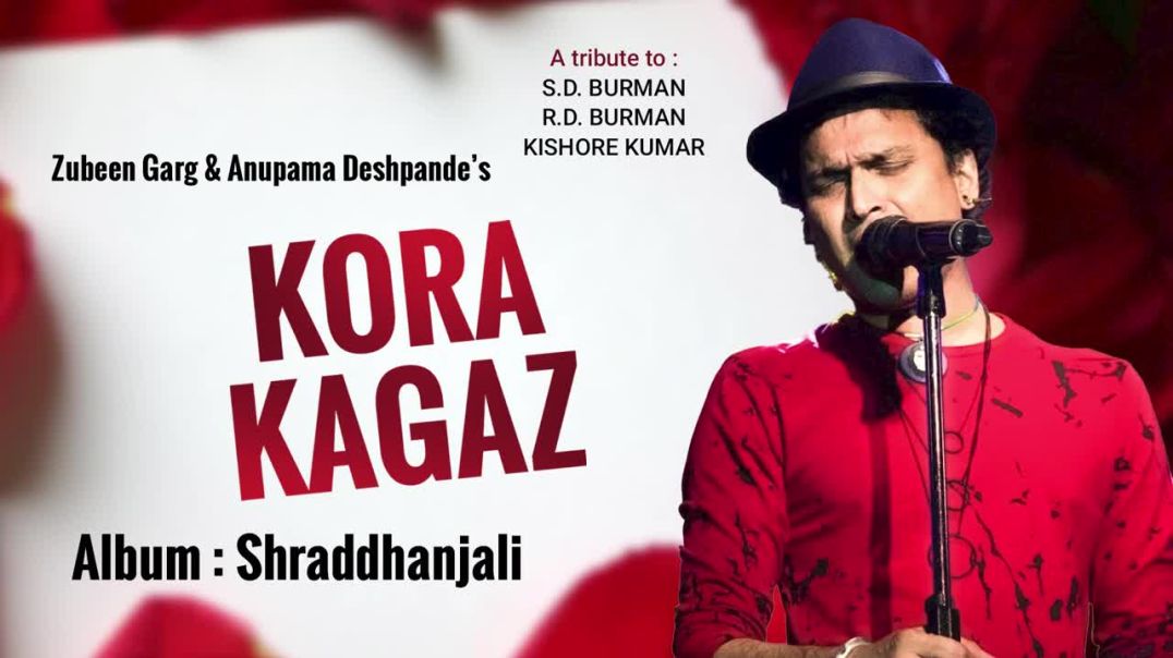 ⁣Kora Kagaz Tha Yeh Man Mera _ Cover By Zubeen Garg _ Anupama Deshpande _ Aradhana(720P_HD)