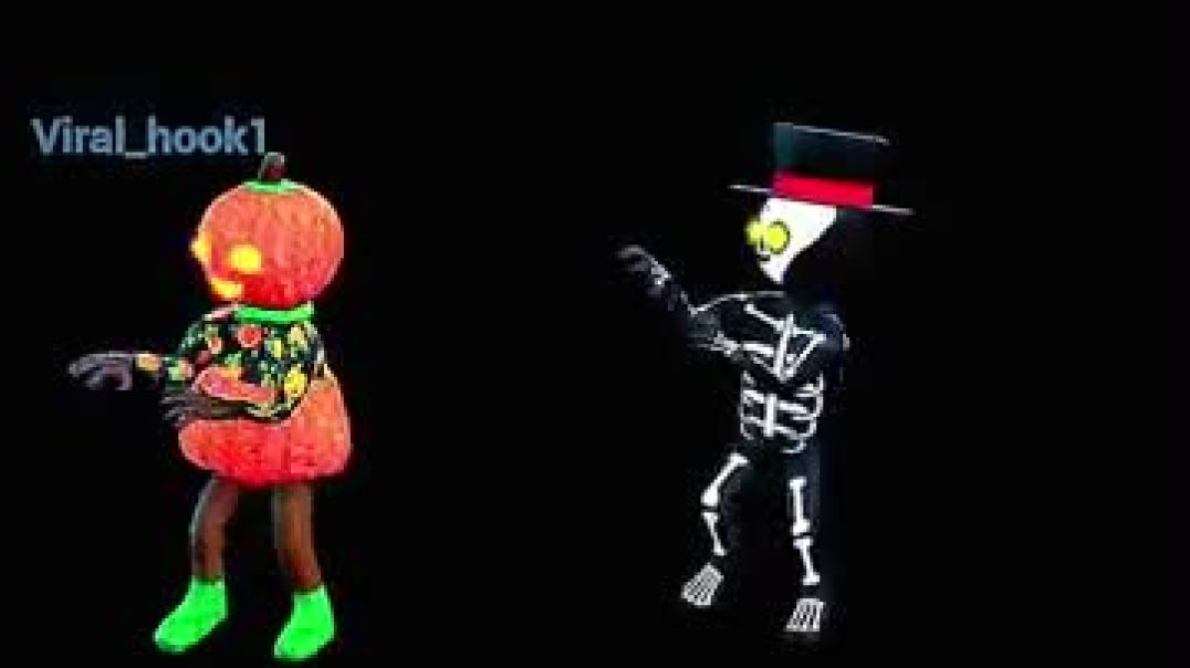 ⁣⁣Pumpkin Skeleton Dance 😂🤣 | FA9LA Song Shorts #shorts