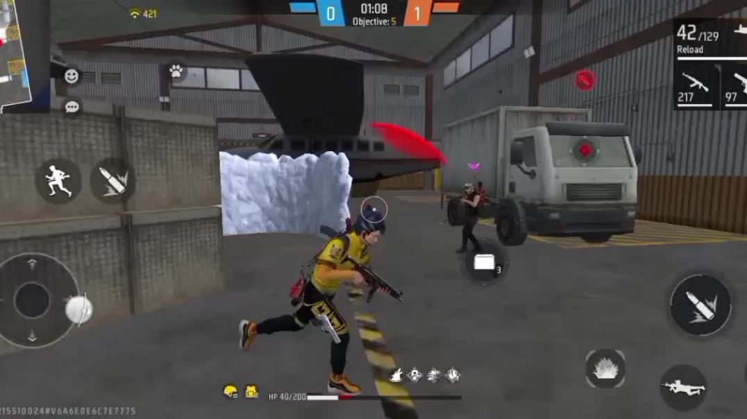 ⁣🔥 New Free Fire Gameplay 😱 OP Headshot | CS Rank Push | FF New Update 🔥