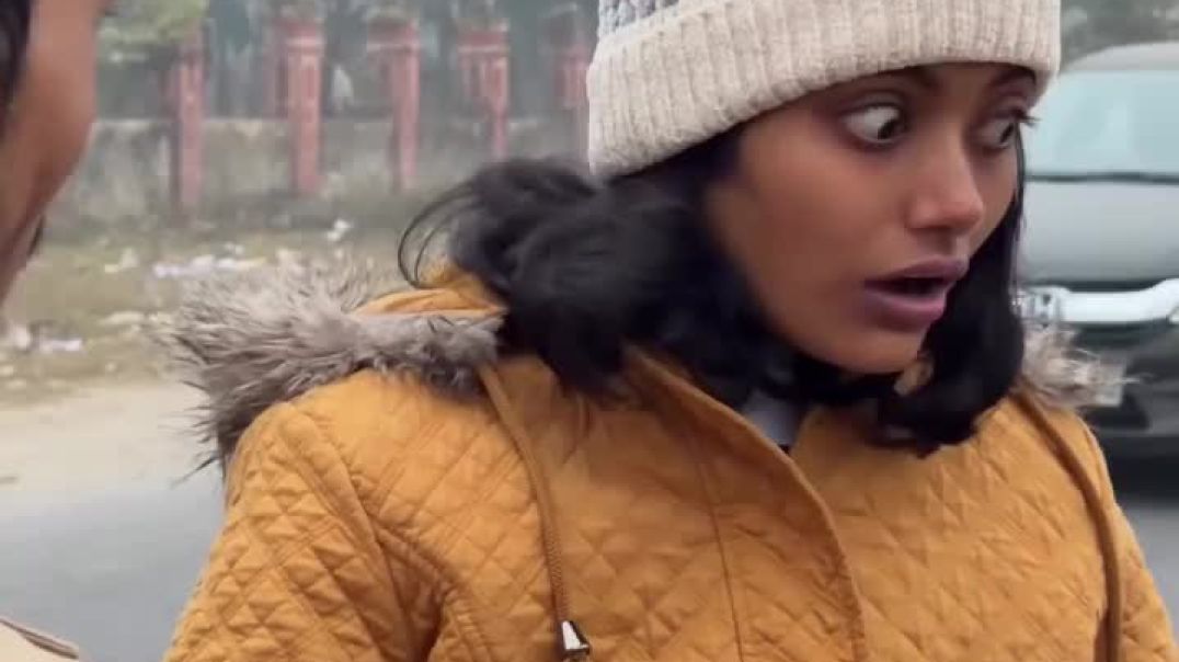 ⁣Mera chalana nhi katega 🙂‍↔️💥🎥#new #traffic #police #challan #funny